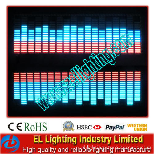 EL Sound Activated Car Sticker